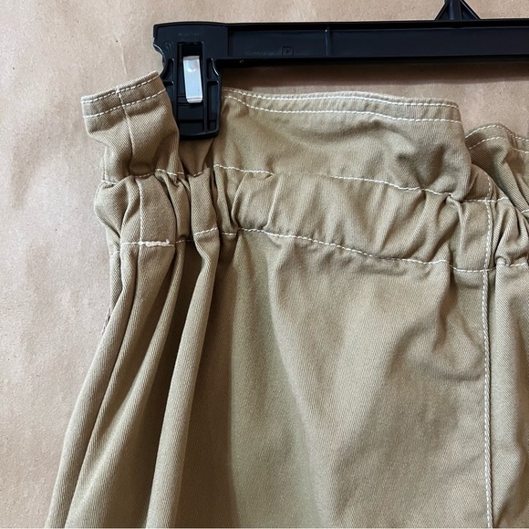 Urban Outfitters | Terra High-Waisted Paperbag Pants Button Fly Trousers Size S - Picture 10 of 11